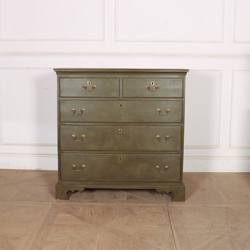 English Painted Chest Of Drawers