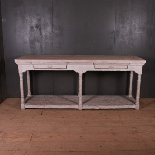 French Painted Drapers Table