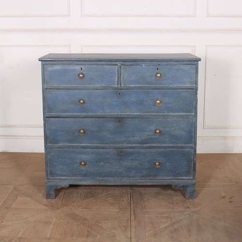 English Painted Chest Of Drawers