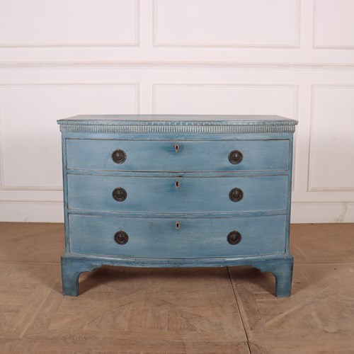 Danish Painted Chest Of Drawers