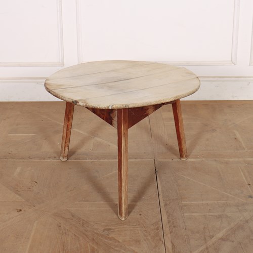 Rustic Welsh Cricket/ Side Table