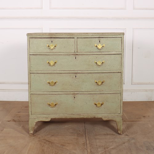 English Painted Chest Of Drawers