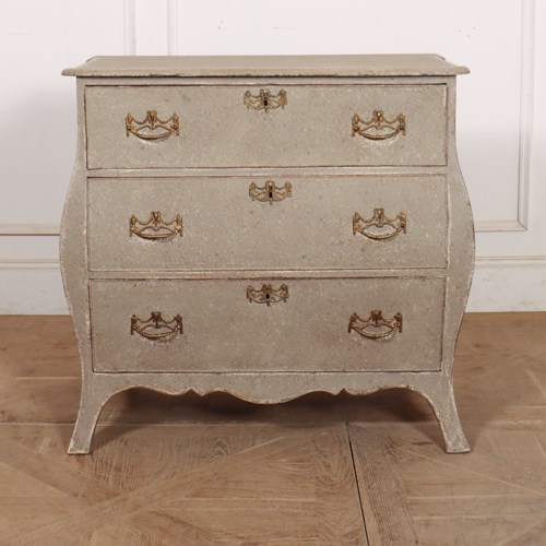 19Th Century Dutch Bombe Commode