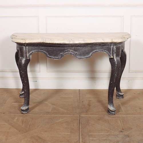 Italian Painted Console Table
