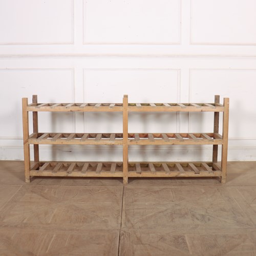 19Th Century Scottish Pine Shoe Rack