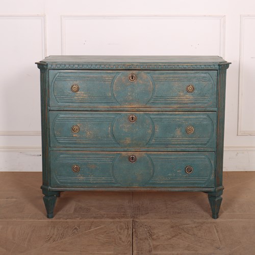 Swedish Painted Commode