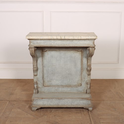 French Painted Console Table
