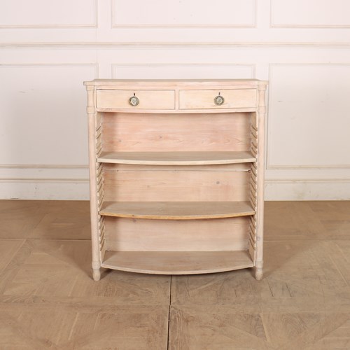 English Open Bookcase