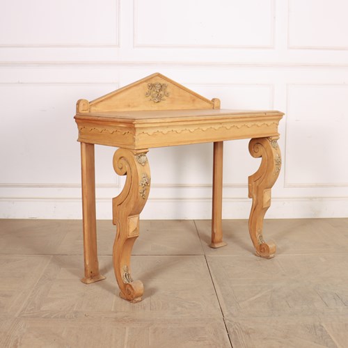Scottish Pine Console Table