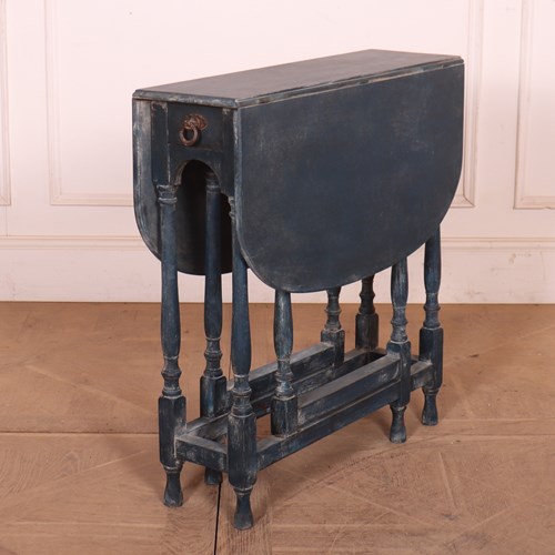 English Spider Leg Drop Leaf Table