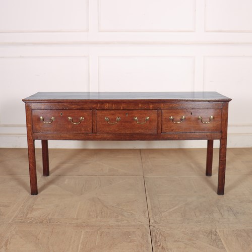 English Oak Dresser Base
