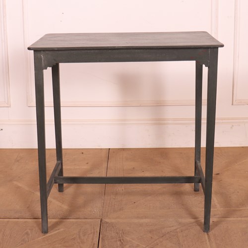 English Painted Oak Lamp Table