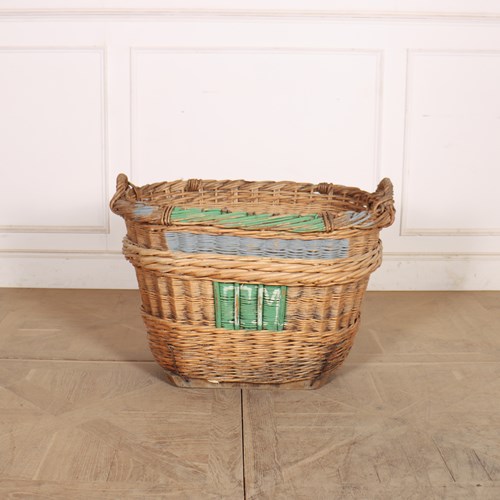 French Champagne Grape Basket