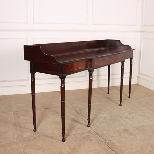 English Regency Breakfront Console Table