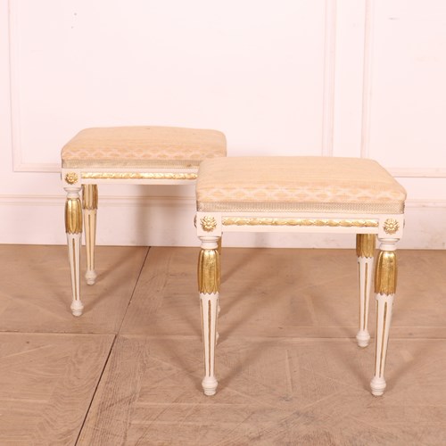 Pair Of Swedish Stools