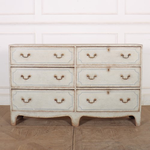 English Painted Chest Of Drawers
