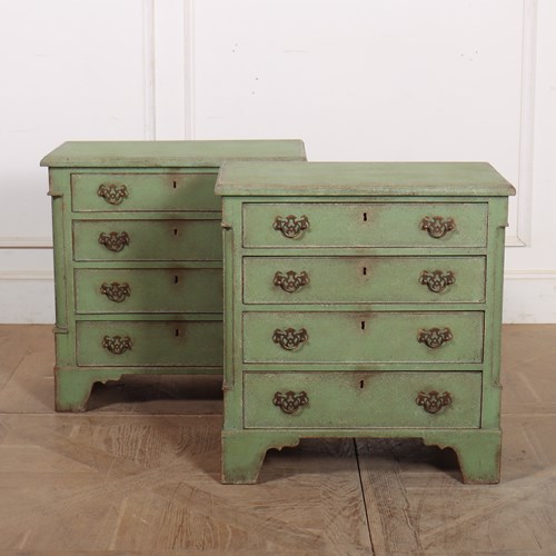 Pair Of Georgian Style Beside Chests
