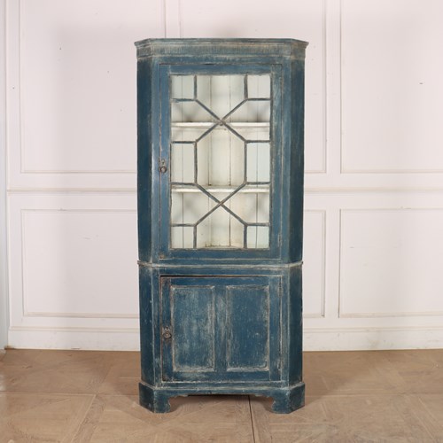 Small Irish Corner Cupboard