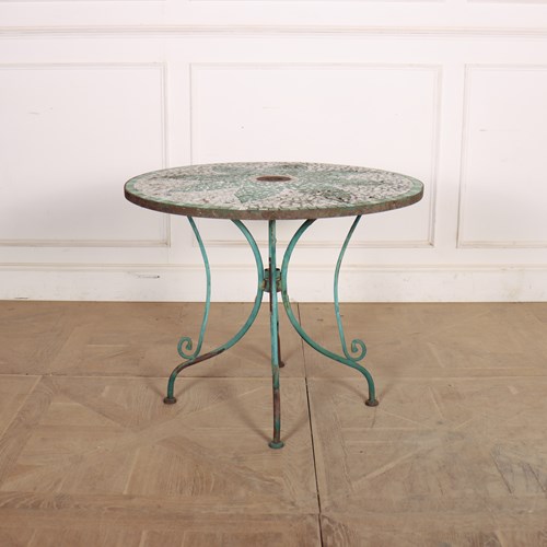 Spanish Mosaic Cafe Table