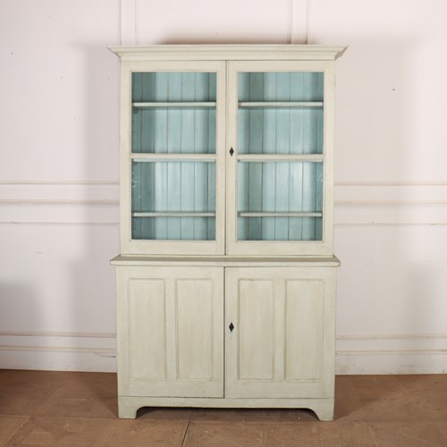 English Painted Bookcase