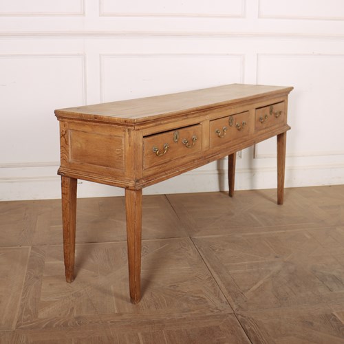 English Oak Dresser Base