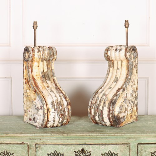 Pair Of 19Th Century Dutch Table Lamps