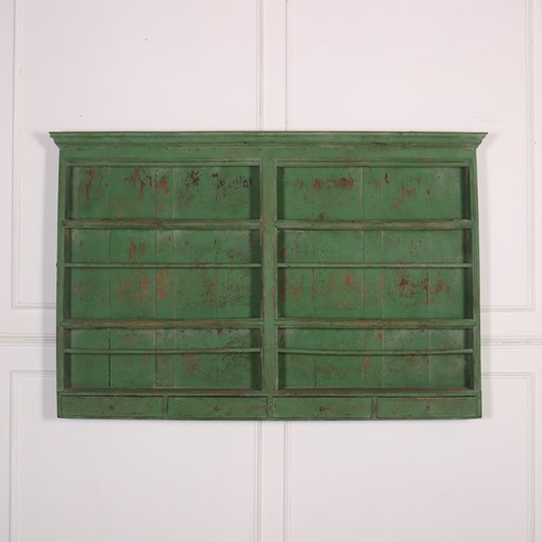 18Th Century Painted Plate Rack
