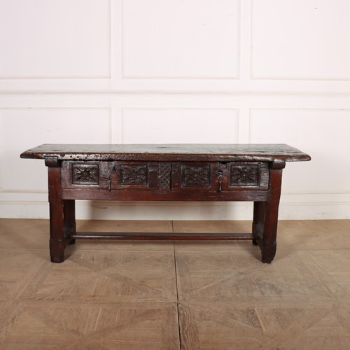 Spanish Walnut Dresser Base