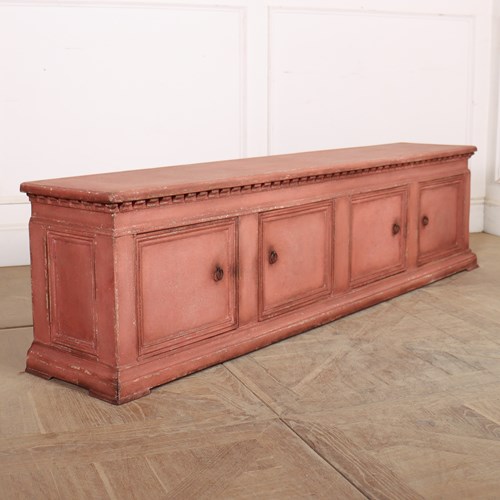 Low Italian Painted Sideboard