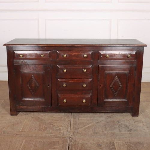 English Oak Dresser Base