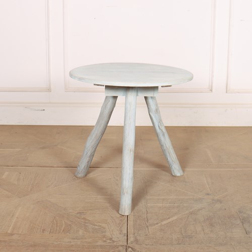 English Painted Cricket Table