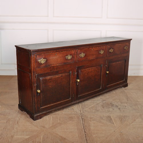English Oak Dresser Base