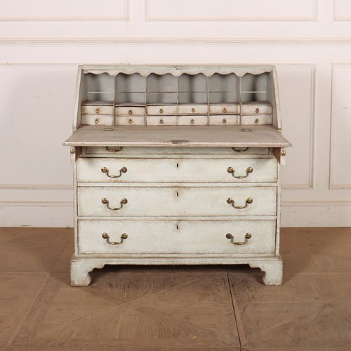 English Painted Bureau