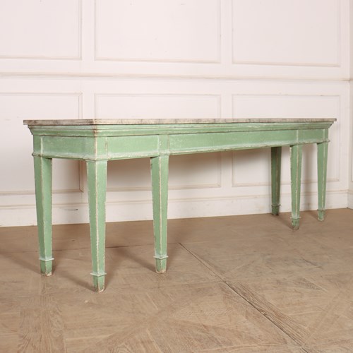 English Painted Console Table