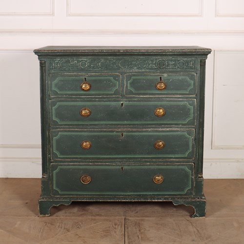 English Country House Chest Of Drawers