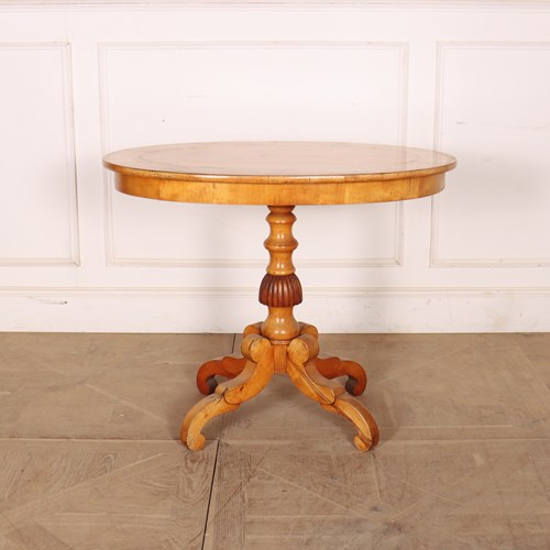 Swedish Birch Lamp Table