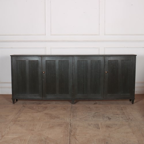 Narrow Swedish Painted Enfilade