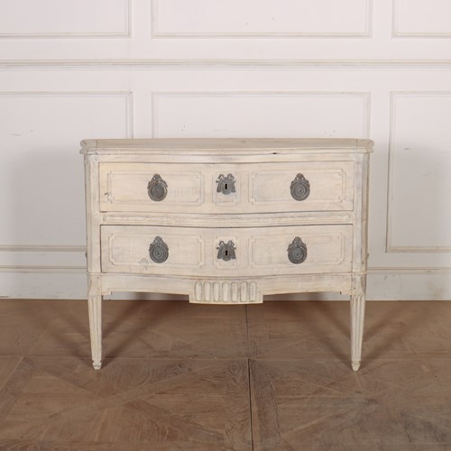 Italian Serpentine Front Commode