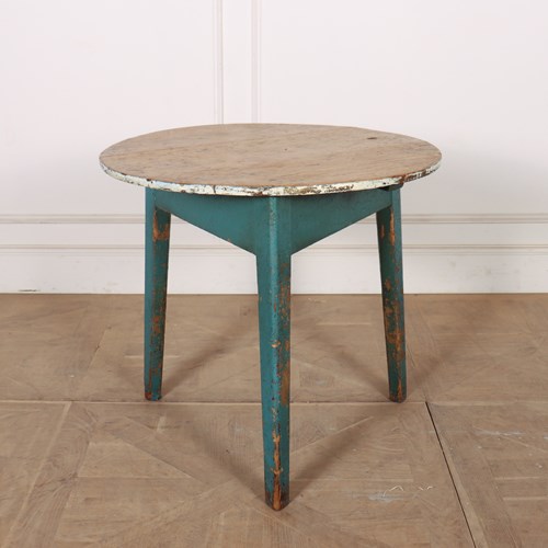 Welsh Original Painted Cricket Table