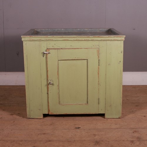 Zinc Topped Swedish Sideboard