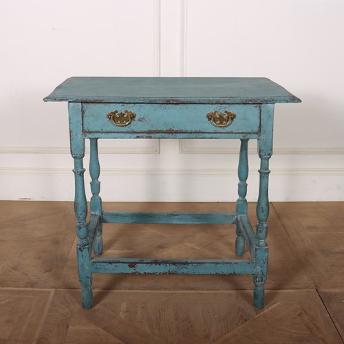 18Th Century Painted Lamp Table