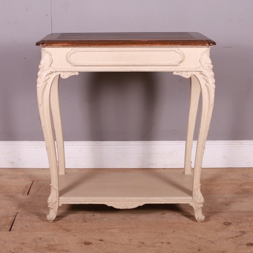 French Painted Console Table