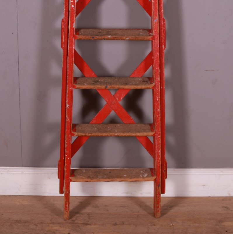 Painted Library Ladder-arcadia-antiques-img-5648-main-637795862898094492.JPG