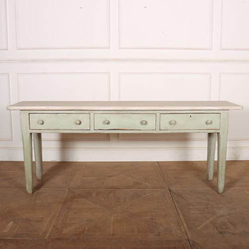 Narrow Painted Console Table