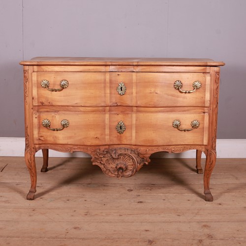 18Th Century French Serpentine Commode