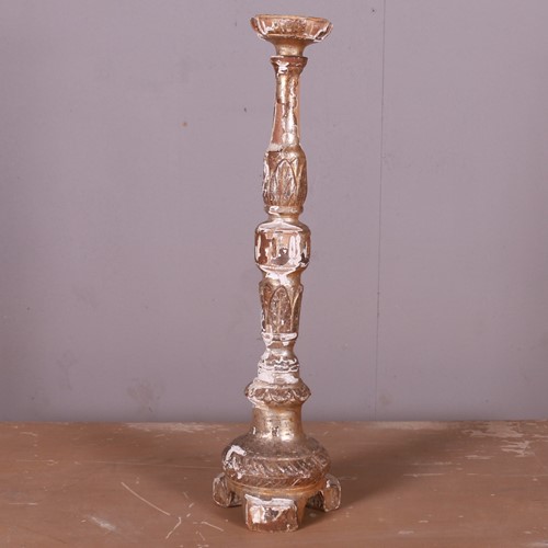Italian Giltwood Candle Holder