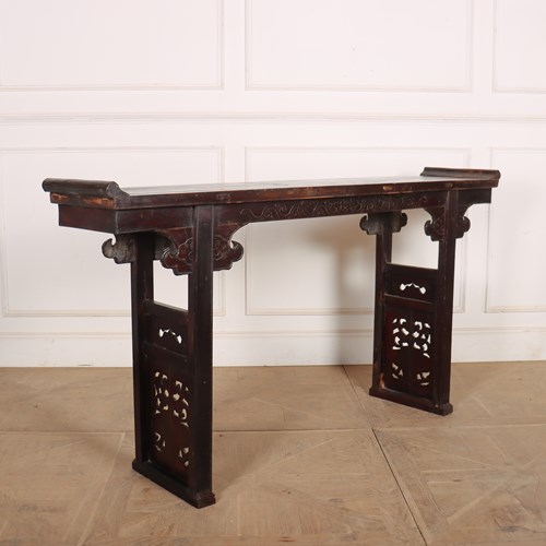 Elm Chinese Console Table