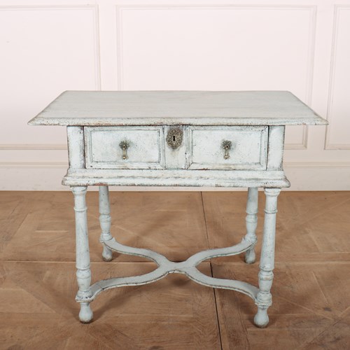 18Th Century Painted Lamp Table