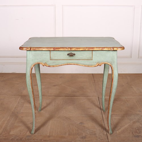 French Painted Side Table