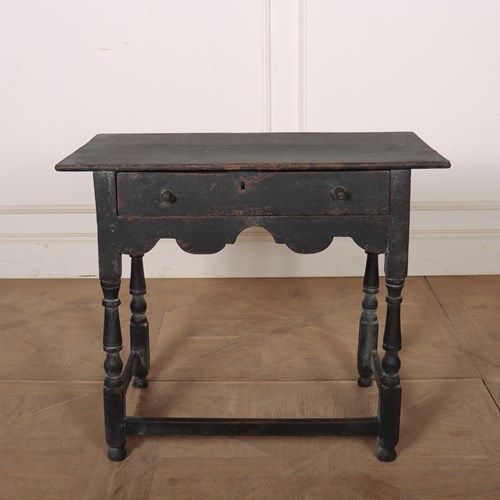 18Th Century English Painted Side Table